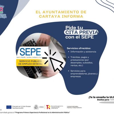 Pide tu cita previa con el SEPE