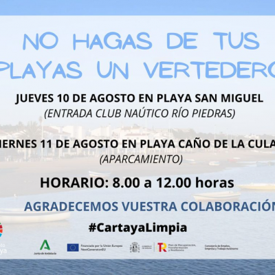¡Todos queremos unas playas limpias!